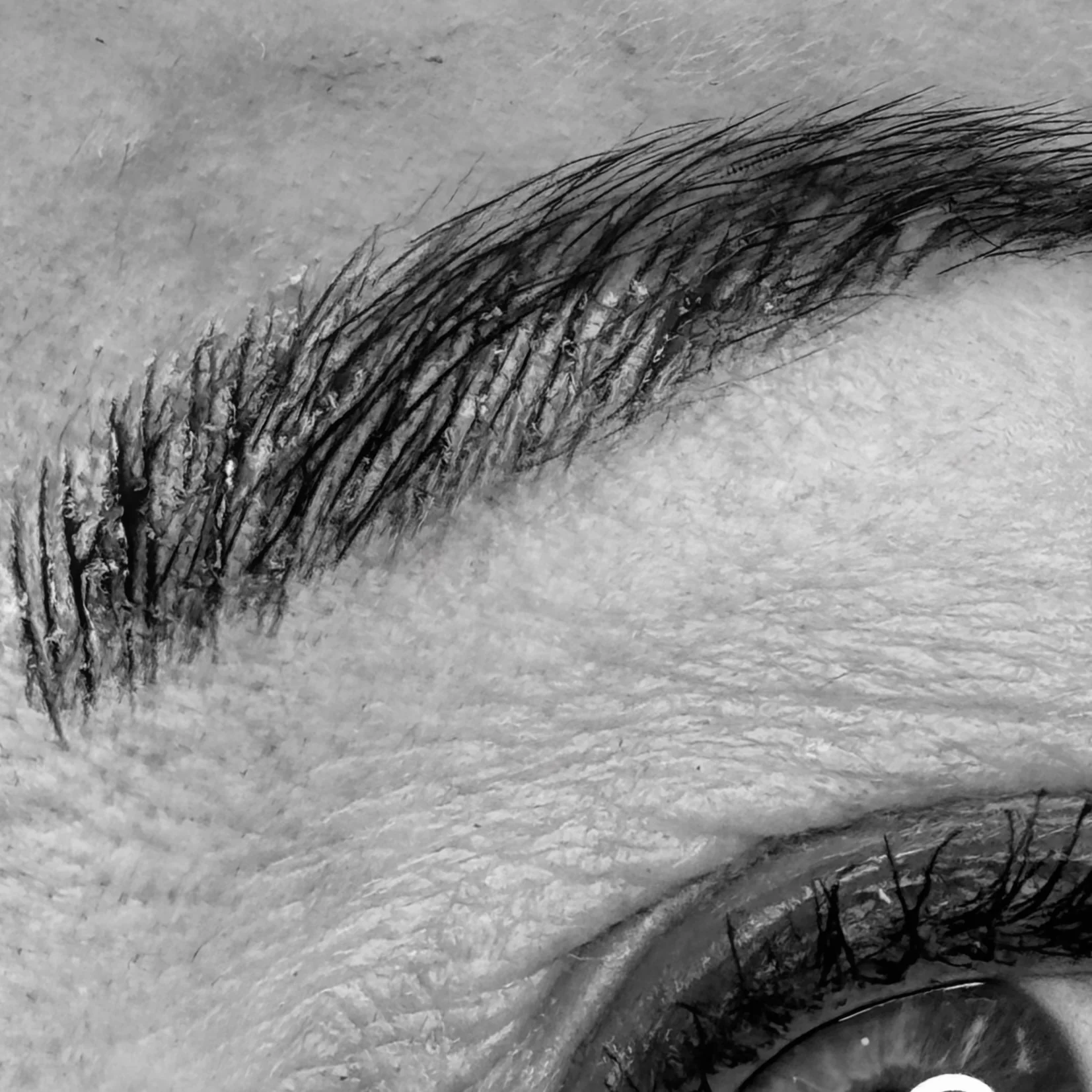 Detail van eigen werk van Permanent Beauty